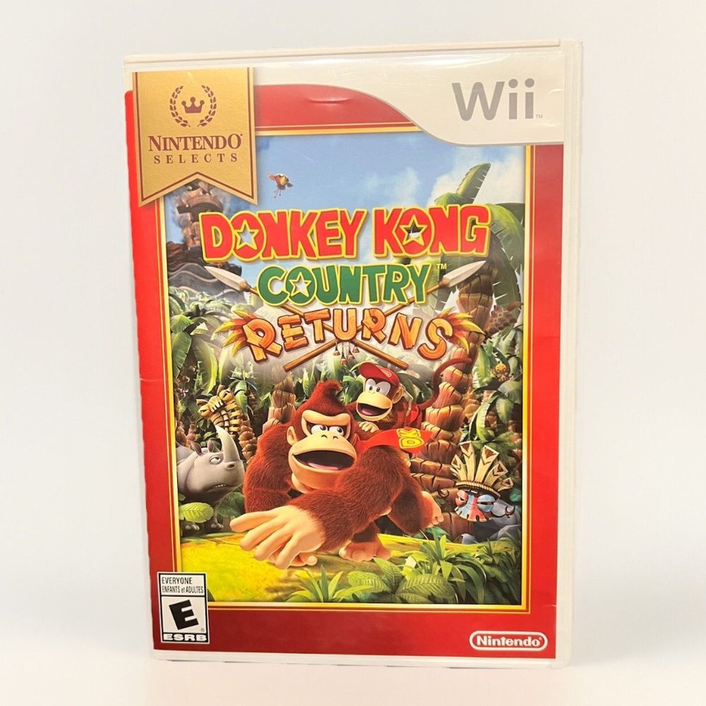 Nintendo Selects Donkey Kong Country‎ Returns Wii 2010 Tested